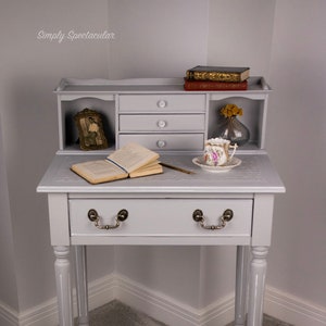 Antique White Desk Etsy UK