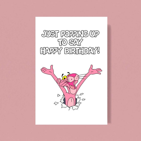 Panther Print Card Etsy Panther Print Card Etsy