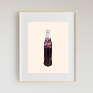 Art de la cuisine de rue indienne Impression de boissons gazeuses indiennes Desi Cola Drink Art Thumbs up Art Desi Nostalgia Art Desi Art Home Wall Art Téléchargement numérique