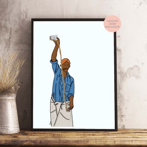 Indian Chai Pour Art Print: South Asian Desi Home Decor