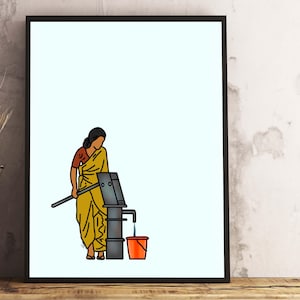 Indian Nostalgia Printable Wall Art | Indian Street Art | South Asian Art | South Asia Art | Desi Art | Home Wall Decor | Digital Download