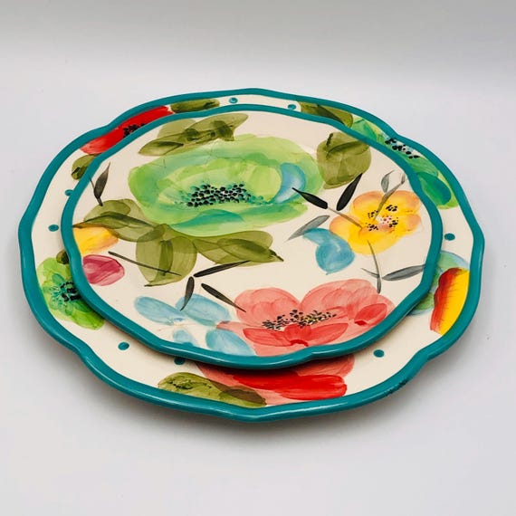 Pioneer woman salad plates deals