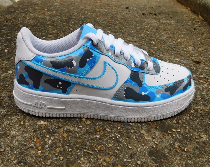 camo low top air force ones