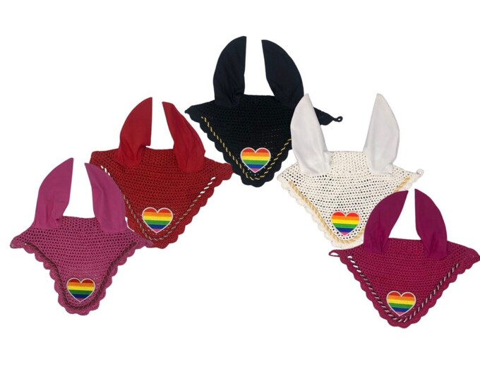 Rainbow Bonnets! Horse-Sized