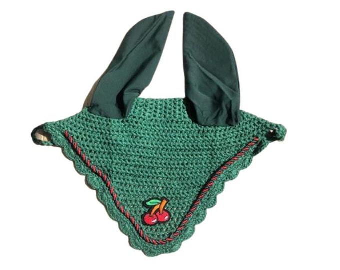 Hunter Green Cherry Bonnet!