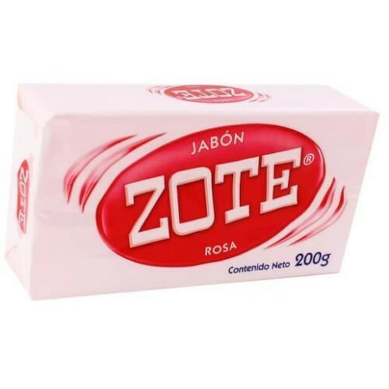 Jabon Zote White Rosa Laundry Soap Bar 200g Lot of 9 Bars Etsy
