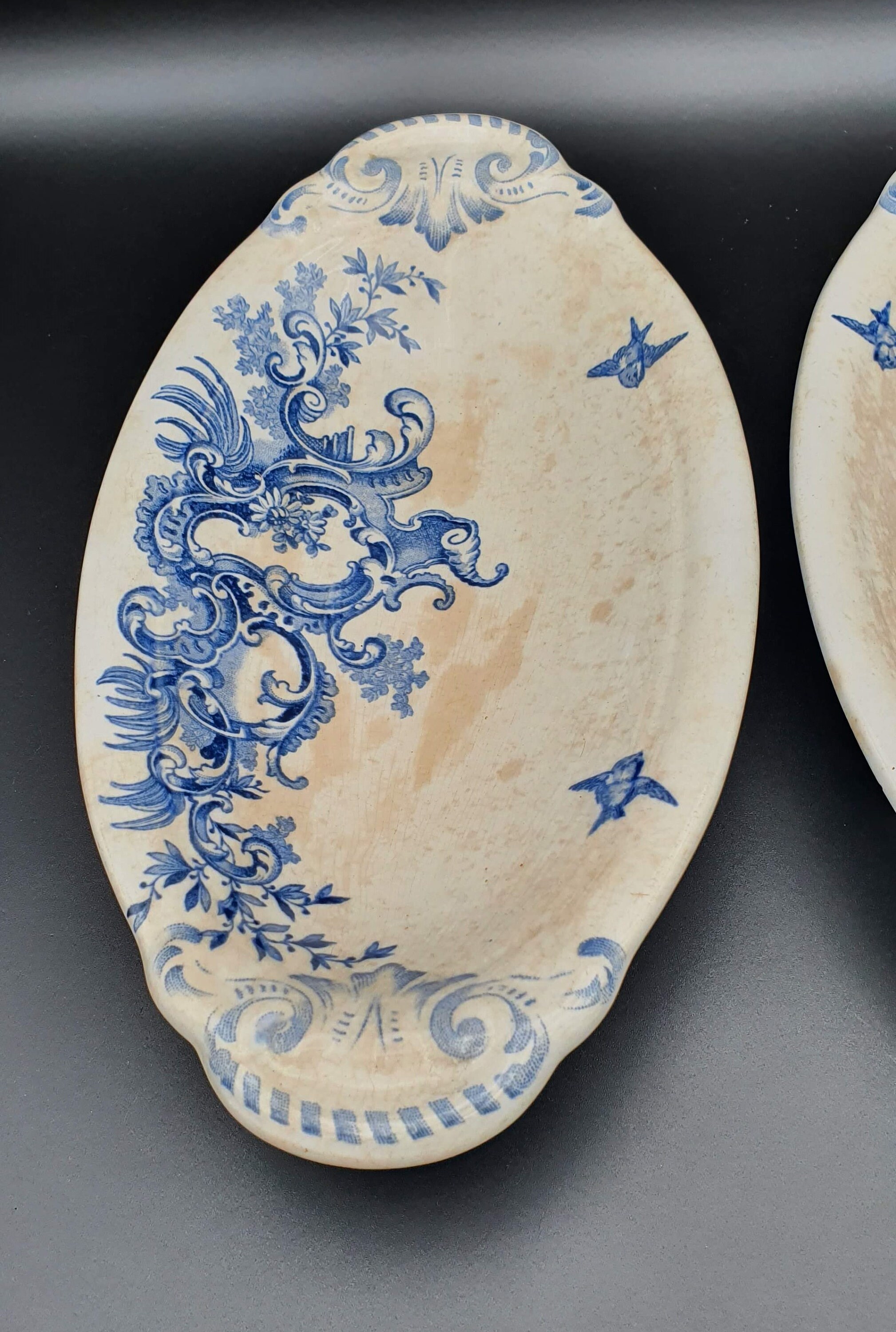 Vintage Saucier Dishes REGENT BFK Boch Frères Kéramis 1894 Set Etsy