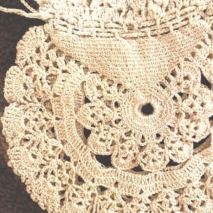Hand-gefertigte Gehäkelte Handtasche