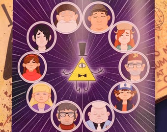 Zodiac Cipher Print