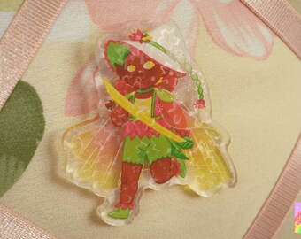 Original Character Acrylic Pin - Amaryllis