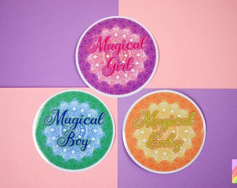 Magical Gender Vinyl Stickers