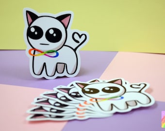 Autisticat Creature Vinyl Sticker