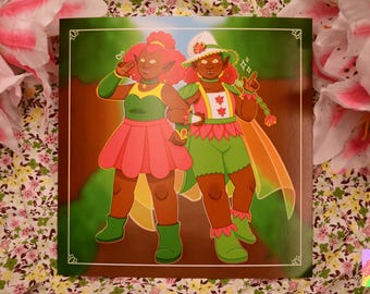 Original Character- Amaryllis Print