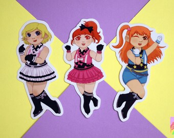 Aurora Pretty Idols Vinyl Stickers