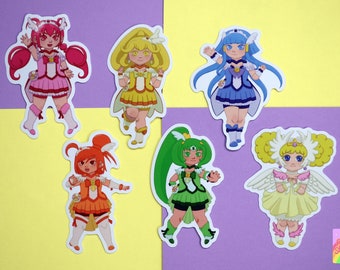 Smile Pretty Girls Vinyl Stickers