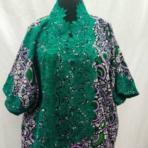 Ladies Ankara boubou/kaftan/African long dress(fits up to size 24