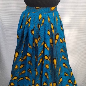 Stylish handmade Ankara skirt