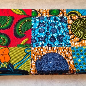 African multi Color patch work ankara print /African fabric by yard, African print fabric,Ankara fabric,wax print fabric