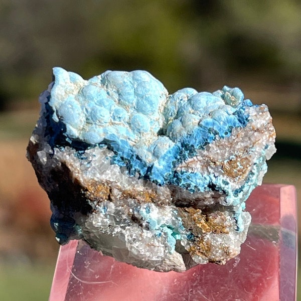 Shattuckite from Kaokoveld Plateau, Namibia