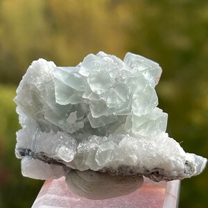 Fluorite and Quartz on Matrix from Guanacevi, Mexico