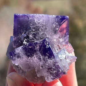 Fluorite from the Purple Rain Pocket of the Lady Annabella Mine in Weardale, England