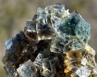 Fluorite from the Okorusu Mine in Namibia