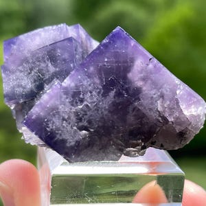 Fluorite from the Purple Rain Pocket of the Lady Annabella Mine in Weardale, England