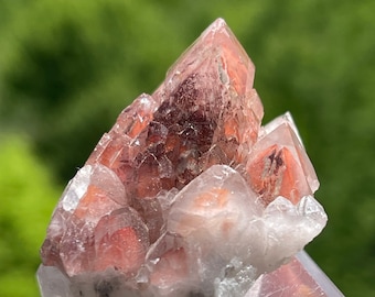 Hematite Included Quartz from Orange River, South Africa
