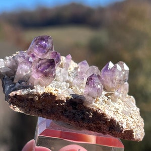 Amethyst on Matrix from Brandberg, Namibia