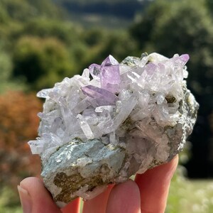 Amethyst on Matrix from Veracruz, Mexico