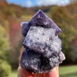 Fluorite from the Purple Rain Pocket of the Lady Annabella Mine in Weardale, England