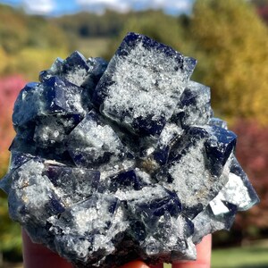 Fluorite from the Milky Way Pocket of the Diana Maria Mine in Weardale, England