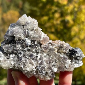 Fluorite with Quartz from the Bull Vein of the Lady Annabella Mine in Weardale, England