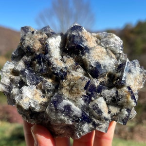 Fluorite from the Milky Way Pocket of the Diana Maria Mine in Weardale, England