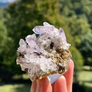 Amethyst on Matrix from Veracruz, Mexico