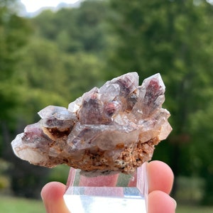 Hematite Included Quartz from Orange River, South Africa