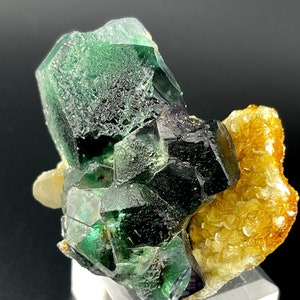 Fluorite with Quartz and Mica from Erongo, Namibia