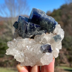 Fluorite and Quartz from the Milky Way Pocket of the Diana Maria Mine in Weardale, England
