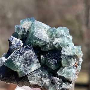 Fluorite with Galena from the 50 Year Pocket of the Rogerley Mine in Weardale, England
