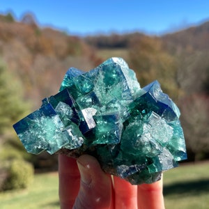 Fluorite from the 50 Year Pocket of the Rogerley Mine in Weardale, England