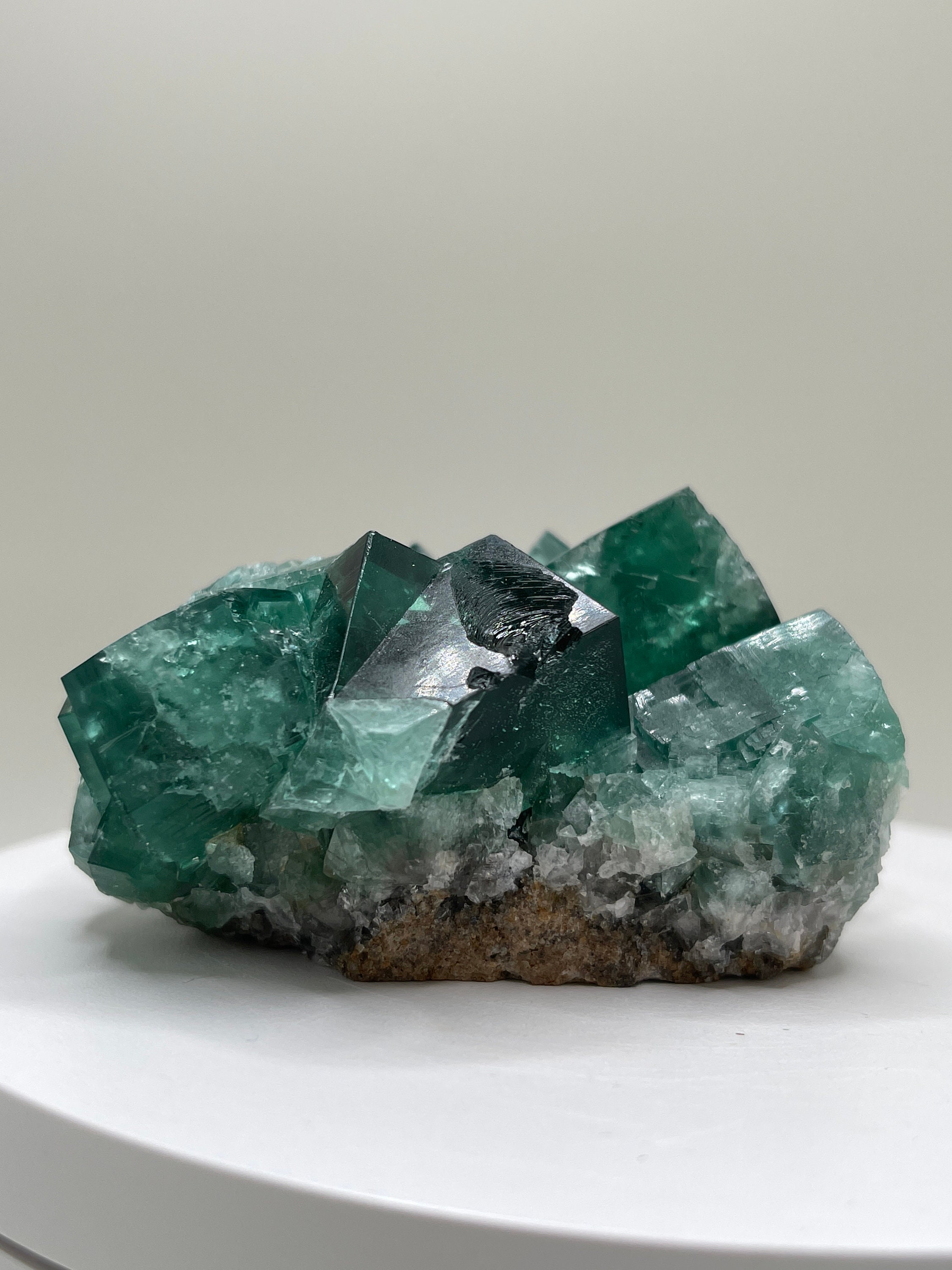 Fluorite From the 50 Year Pocket of the Rogerley Mine in