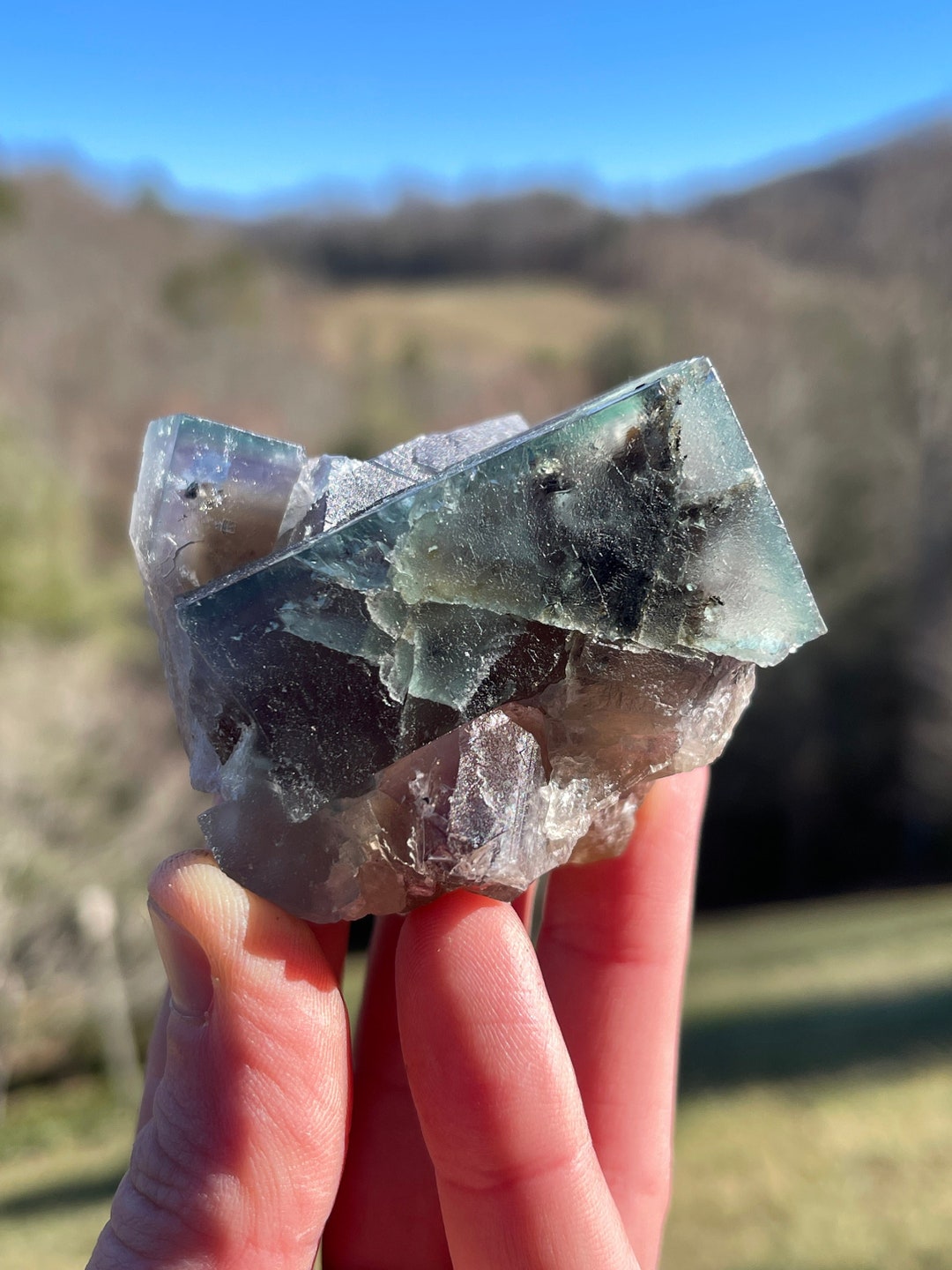 Fluorite From the Green Toad Pocket of the Lady Annabella Mine in