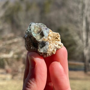 Fluorite and Mica from Erongo, Namibia