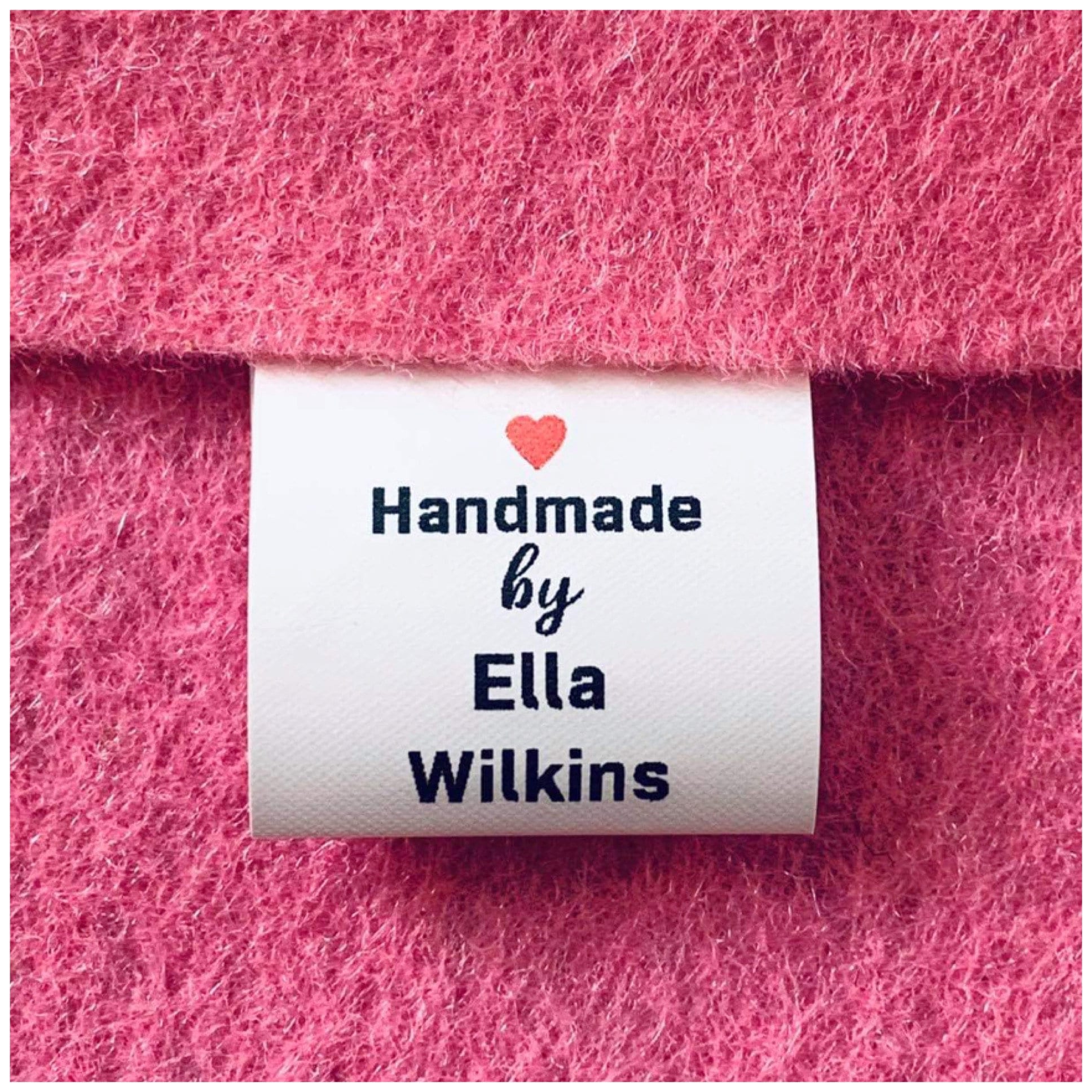 Custom Fabric Clothing Labels Product Tags Handmade Items Etsy UK