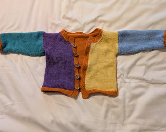 Color Block baby jacket