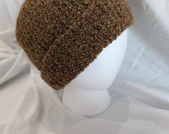 Mossy Green Wool Hat