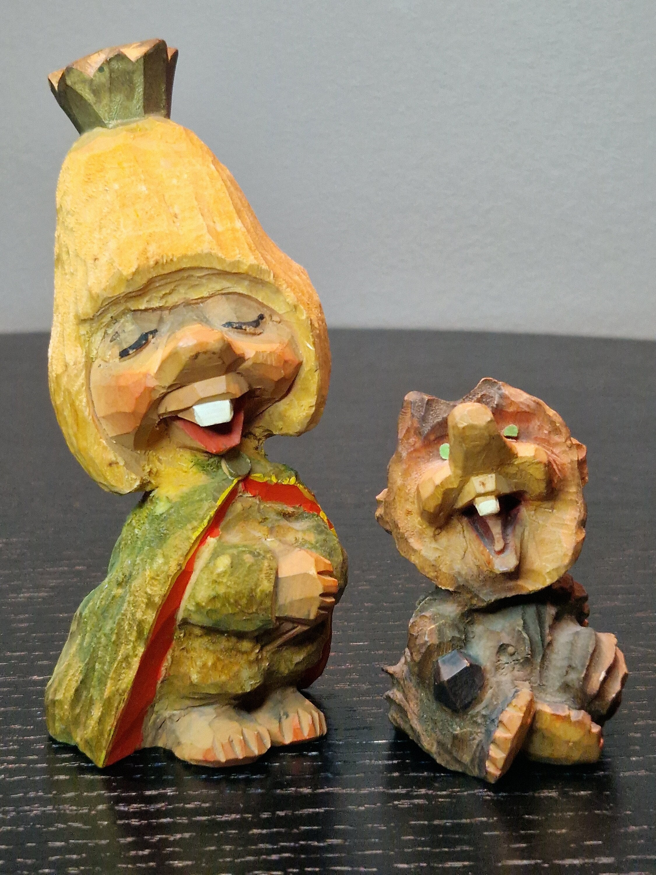 HENNING NORWAY/ノルウェー製 ハンドメイド 木製トロール人形