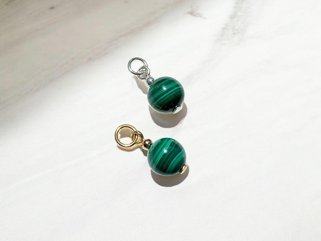 Malachite Stream Charm
