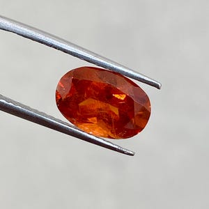 Natural Spessartite Garnet / beautiful Mandarin orange color 5cts / Spessartite garnet no-heat