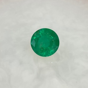 10.6MM Natural Round Emerald, Zambia origin, 4.95CTS, emerald for wedding ring.